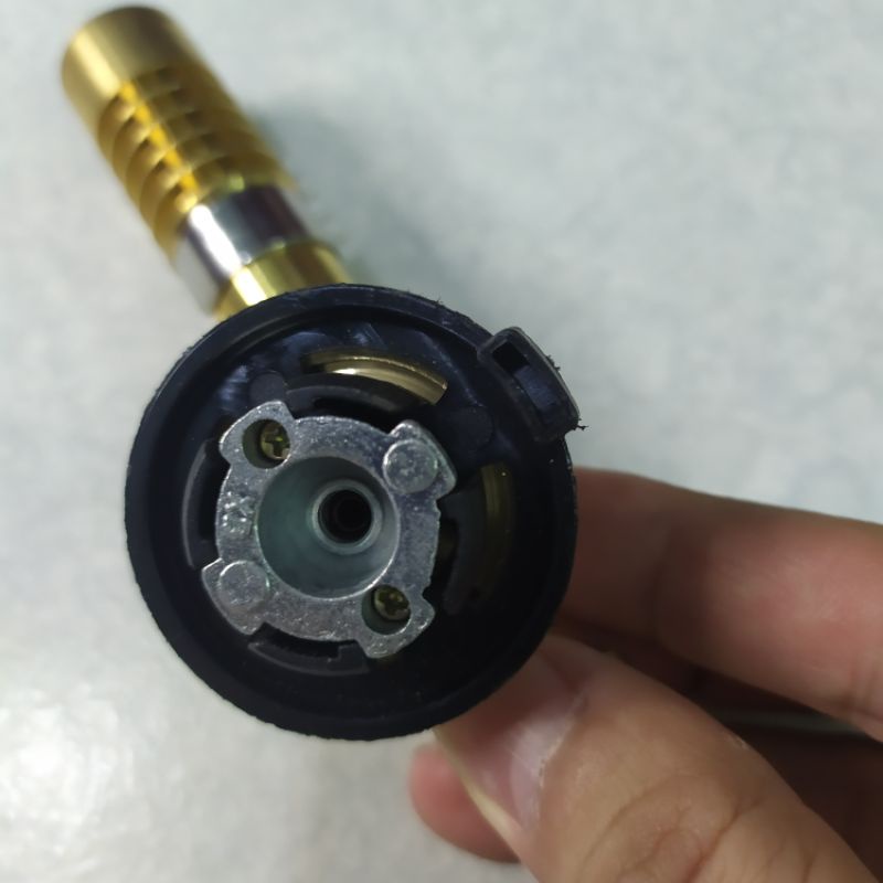 Đèn khò gas 1300 độ bằng đồng nguyên khối 818 độ bền cao - đèn khò ga mini - khò lửa mini