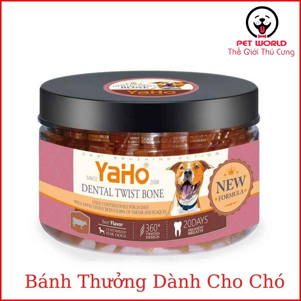 Bánh thưởng thanh xoắn YAHO 165gr/1 hộp