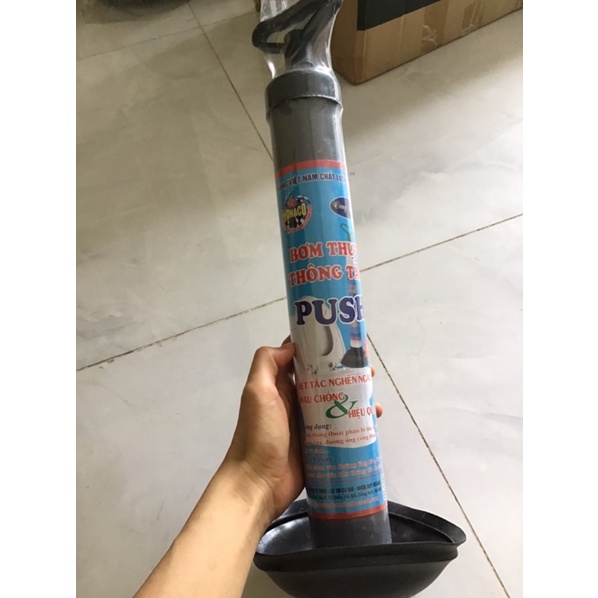 Bơm thụt thông tắc bồn cầu hiệu quả