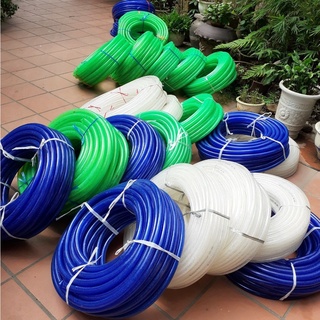 1 mét ống nước lưới nhựa dẻo tưới cây rửa xe dây nước loại phi 16 nhiều màu