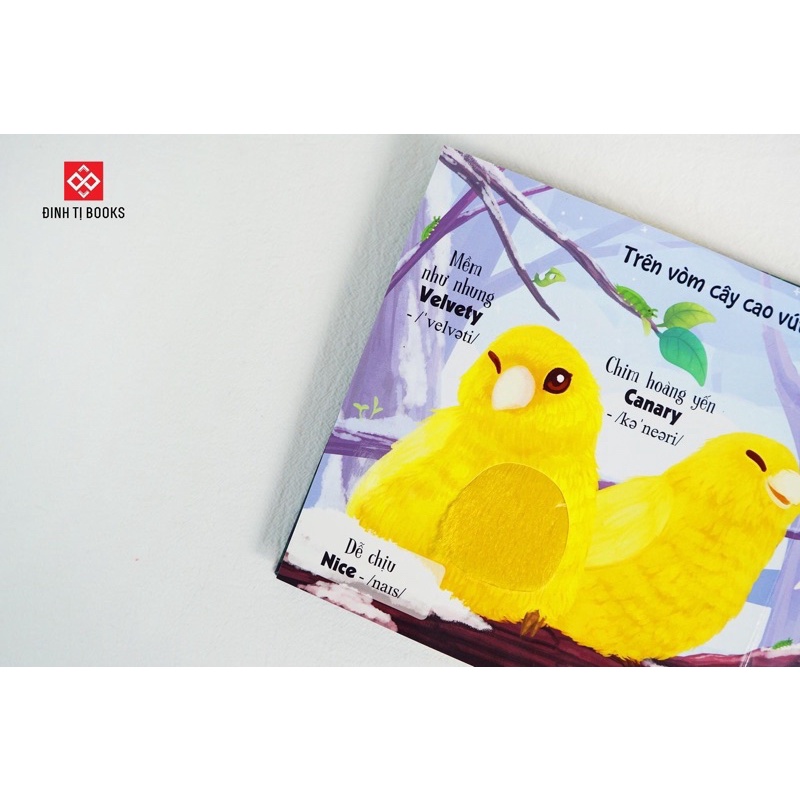Sách cho bé - Touch and Feel - Sách Sờ chạm khám phá - Thế giới động vật - Bốn mùa tươi đẹp