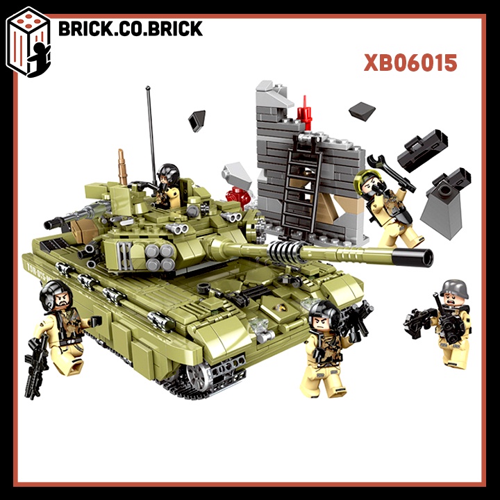 Mô Hình Lắp Ráp Xe Phóng T Lửa Scorpior Across Battlefield Quân Sự Army Moc Military XB06015