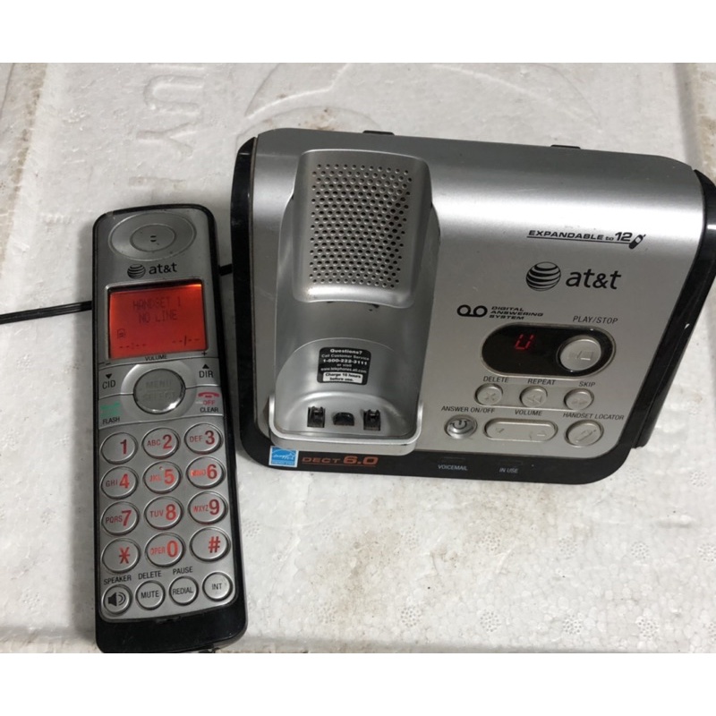 Điện thoại mẹ bồng con At&T ghi âm hiện số