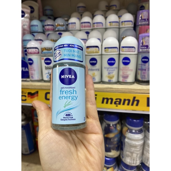 Lăn ngăn mùi Nivea energy fresh 50ml