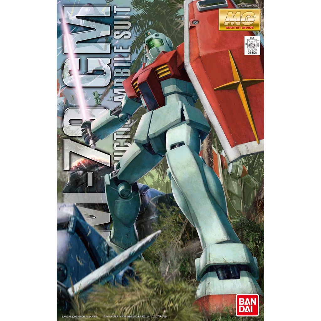 Mô Hình Gundam MG GM RGM-79 Ver 2.0 1/100 Bandai Master Grade Đồ Chơi Lắp Ráp Anime Nhật