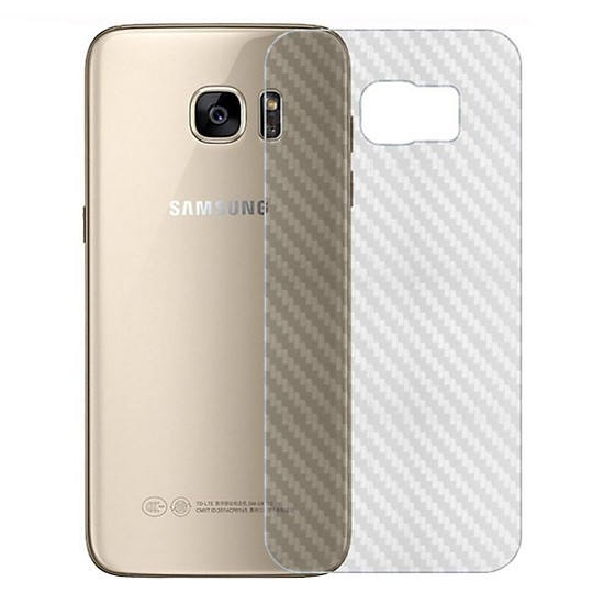 Combo 10 Miếng dán cacbon chống xước mặt lưng Samsung S5,S6,S6 Edeg,S7,S7 Edge.