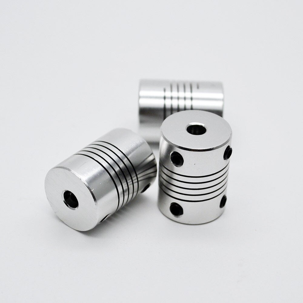Khớp nối trục động cơ cho xe điều khiển từ xa 5mm đến 8mm Od 19x25mm size 3 / 4 / 5 / 6 / 6.35 / 7 / 8 / 10mm