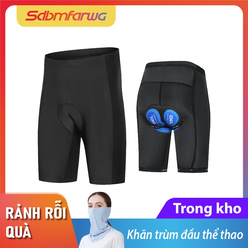 Quần Short Đệm Gel Thoáng Khí Phong Cách Mới Dành Cho Đạp Xe Đạp