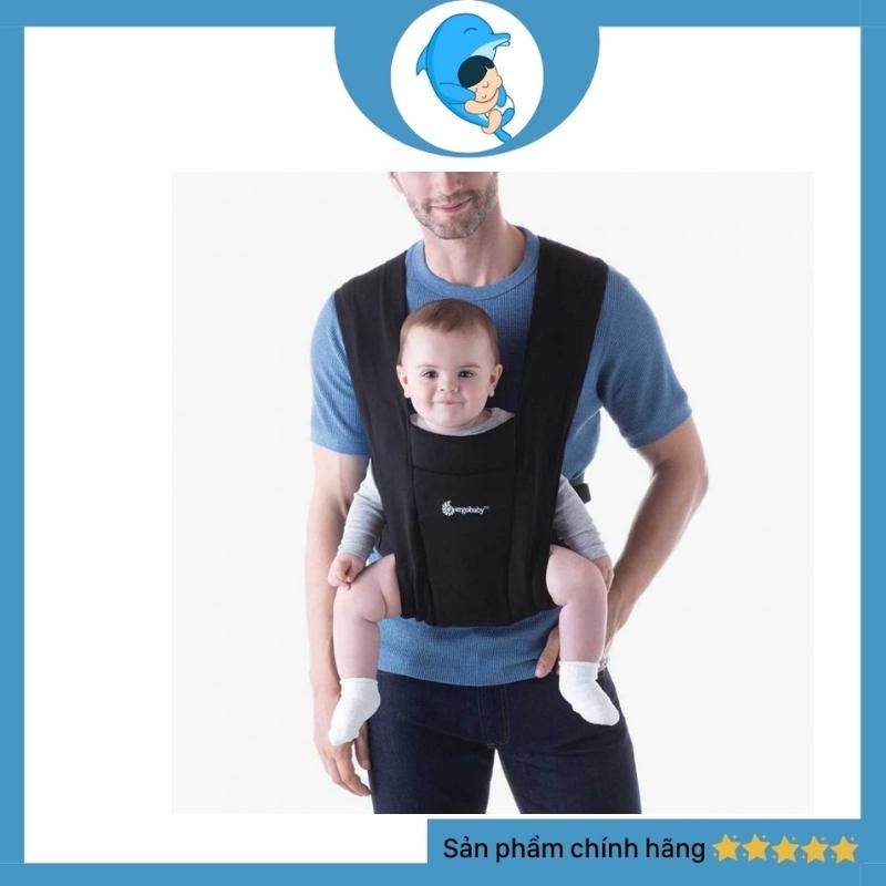 Địu trợ lực Ergobaby Embrace Cozy Mỹ giúp bố mẹ địu bé yêu cả ngày mà không sợ mỏi.