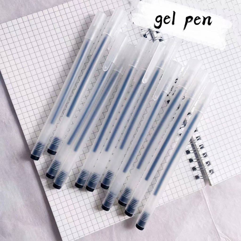 MUJI Bút Mực Đen Ngòi 0.5mm Cho Văn Phòng / Trường Học