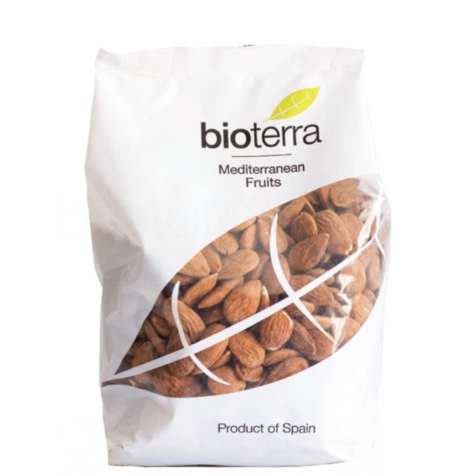 Hạnh nhân hữu cơ Bioterra Organic Raw Almond 200g