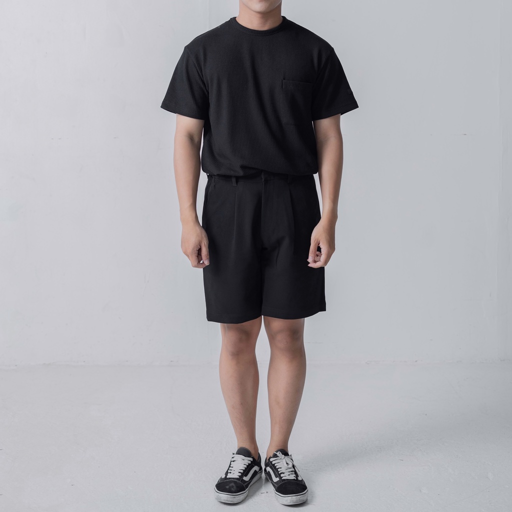 QUẦN LƯNG CHUN NAM BAN SHORT - NOIR STUDIOS