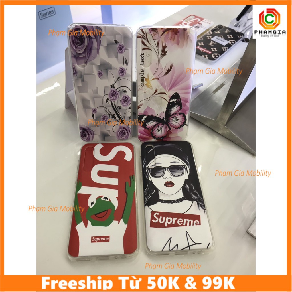 Ốp lưng thời trang Vsmart Live dẻo bền, supreme, cô gái