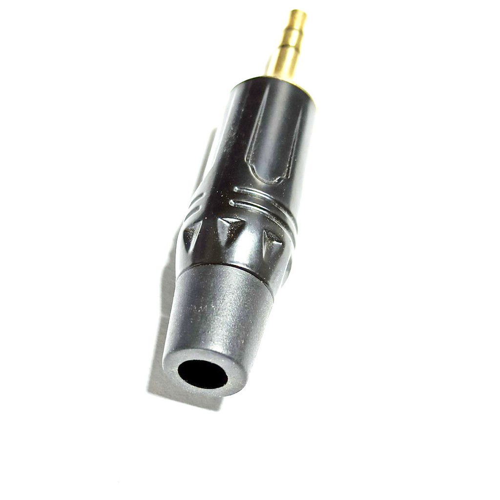 Jack 3ly màu đen hàn dây tin hiệu – 1 cái