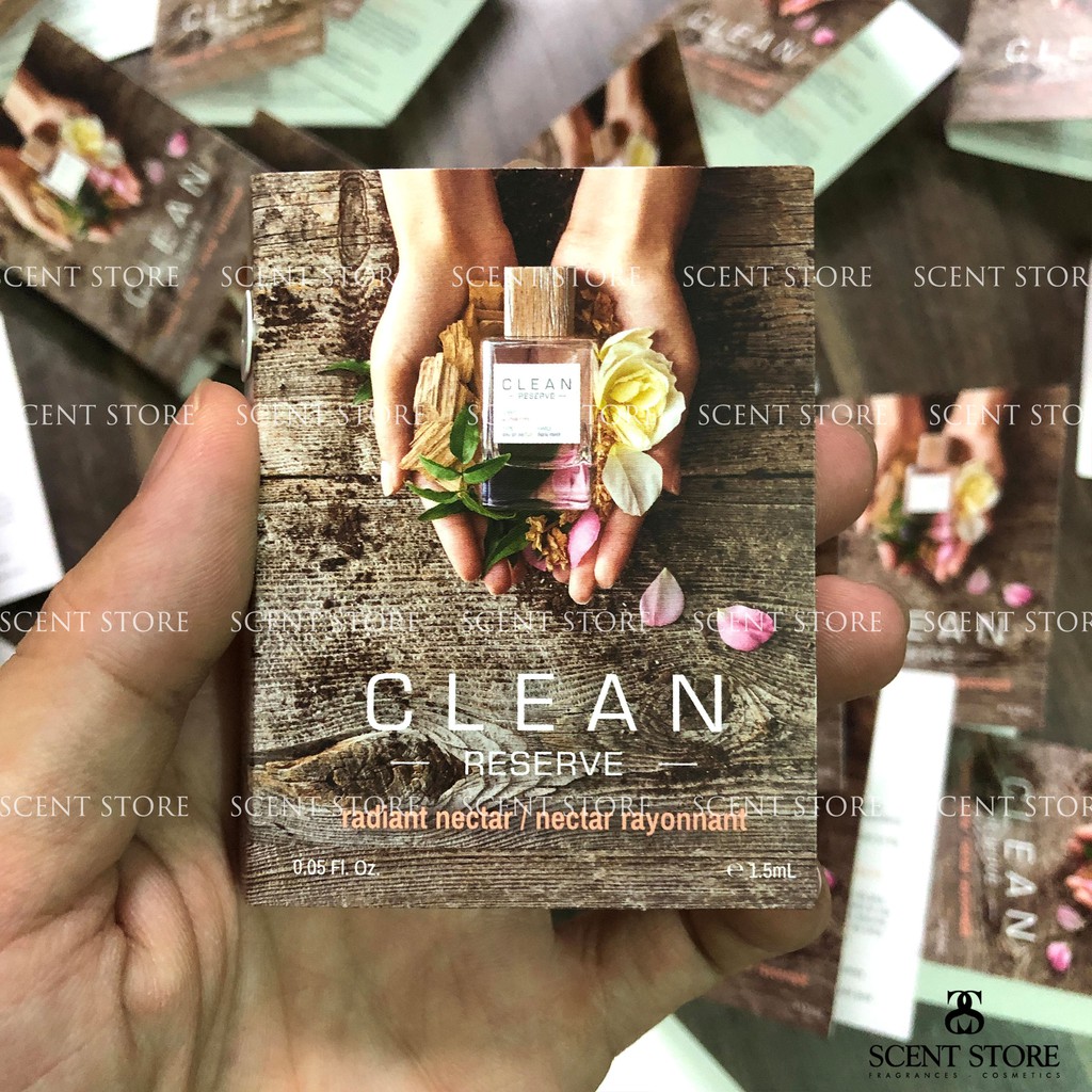 Scentstorevn - Vial chính hãng nước hoa Clean Reserve Radiant Nectar, Lush Fleur, Skin, Sparkling Sugar