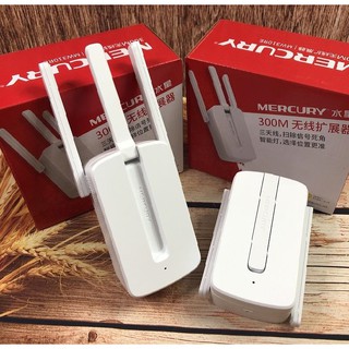 Thiết Bị Mở Rộng Wifi - Bộ Khuếch Đại Wifi Mercury 3 Râu 300m Siêu Khỏe, Cài Đặt Đơn Giản BH 12 Tháng