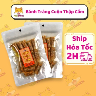 Bánh Tráng Cuộn Thập Cẩm PIKA SNACK fulltopping kèm sốt bơ béo ngậy _ Đồ Ăn Vặt Hà Nội_BTCTHAPCAMSOTBO