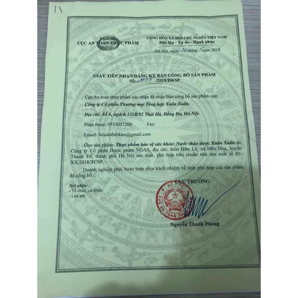 [Hàng chuẩn] Nước thảo dược Xuân Xuân – Tăng nội tiết tố nữ | BigBuy360 - bigbuy360.vn