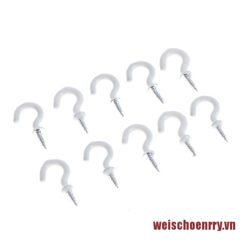 Set 10 móc treo chịu lực tốt gắn trần nhà tiện lợi