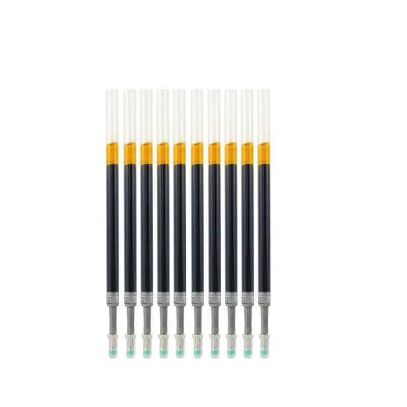 Ngòi bút bấm DecorMe ruột bút 11cm mực gel đen xanh đỏ ngòi 0.5mm dành cho bút gel bấm mực khô nhanh viết trơn mượt
