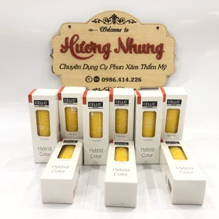 Mực xăm vàng chanh Cello Hàn Quốc