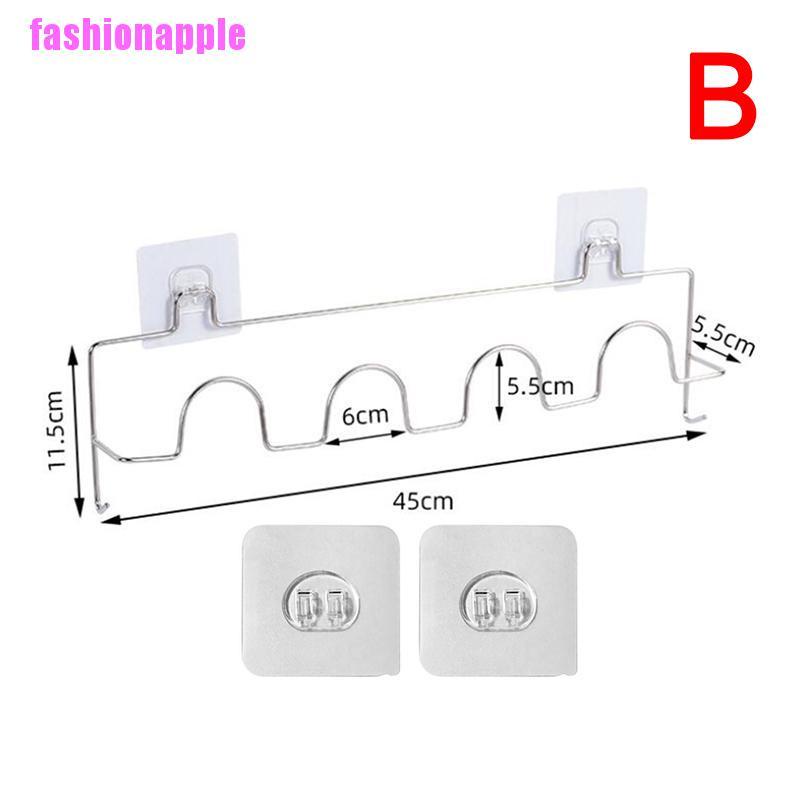 Giá treo dép inox dán tường cao cấp