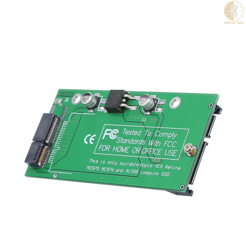 Thẻ Chuyển Đổi Ssd Cho 2012 Macbook Air And Pro Retina Hdd A1425 A1398