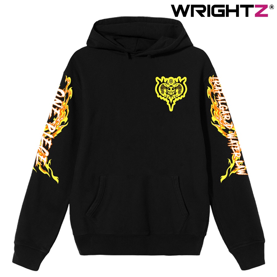 Áo hoodie anime Wrightz Law Trafalgar One Piece đảo hải tặc manga unisex oversize phom rộng thời trang đường phố