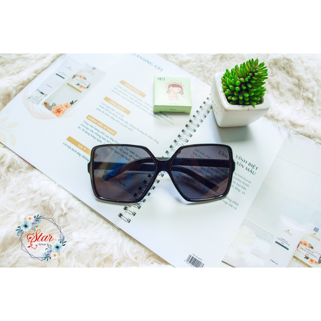 KÍNH MẮT KÍNH RÂM NAM NỮ HÀN QUỐC CAO CẤP HOT TREND D08