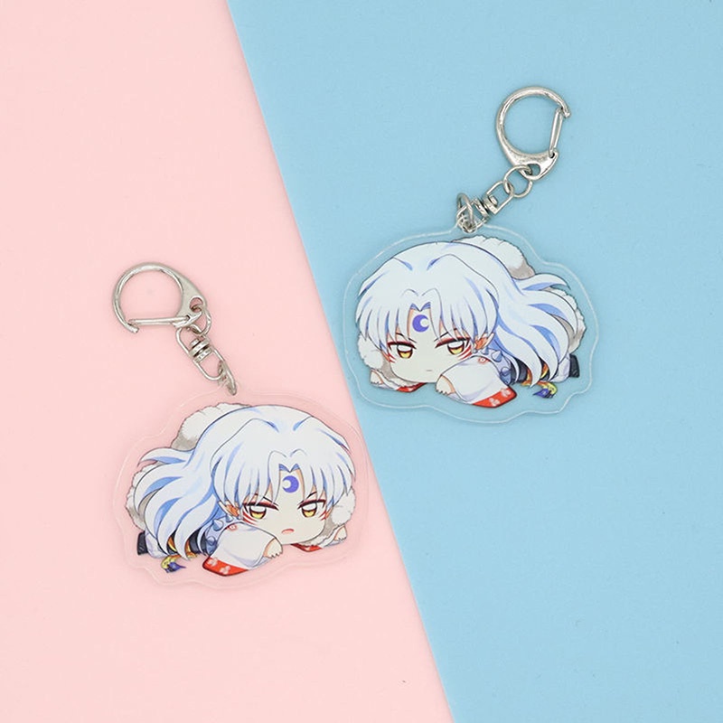 Tmdbyx Móc Khóa Nhựa Acrylic Hình Inuyasha