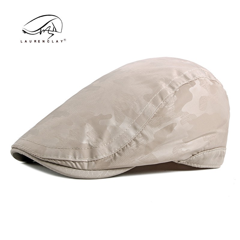 Mũ Beret Họa Tiết Rằn Ri Thời Trang Cho Nam