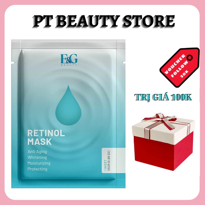 Mặt nạ retinol mask E&amp;G Beauty