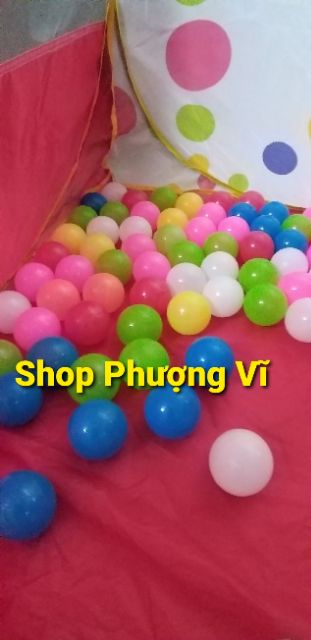 Bóng nhựa 10 màu size 5cm cho bé yêu