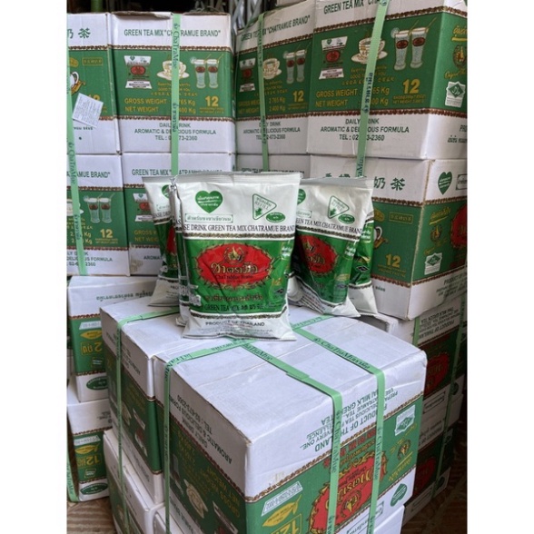 200g Trà thái xanh thơm ngon xịn 100%