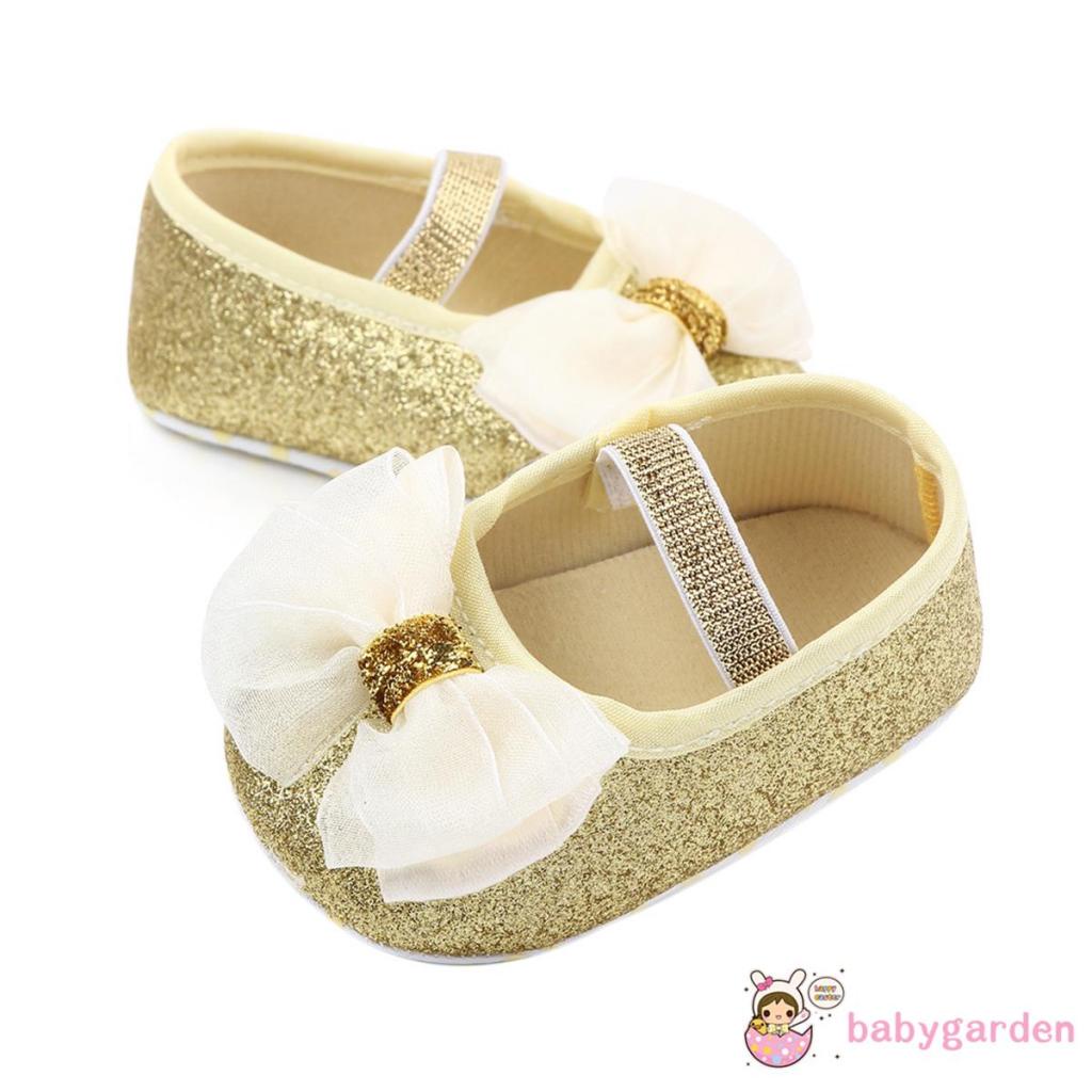 Giày Búp Bê Đế Mềm Chống Trượt Xinh Xắn Dành Cho Bé Gái