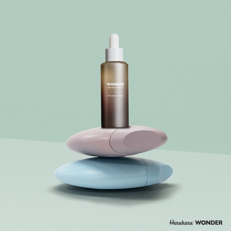 [Freeship] Dầu dưỡng da chiết xuất gạo đen Haruharu Wonder Black Rice Facial Oil 30ml