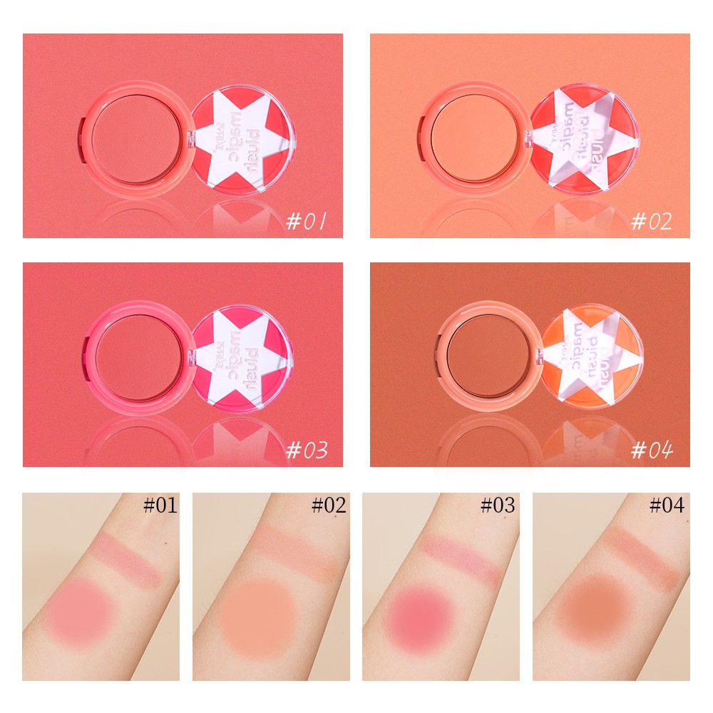 [Hàng mới về] Phấn Má Hồng Saniye Bốn Màu Xinh Xắn Cho Nữ E0142 | BigBuy360 - bigbuy360.vn