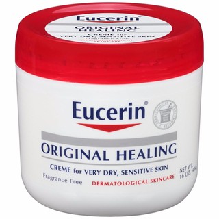 Kem giữ ẩm cho da khô nứt nẻ Eucerin Original Healing Rich Creme 454g (Mỹ)
