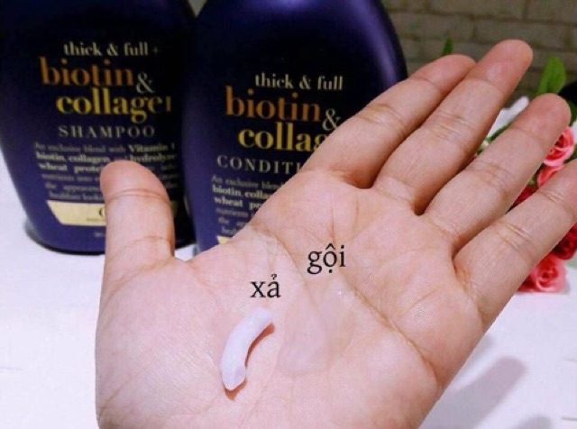 Gội xả Biotin Collagen - Guu