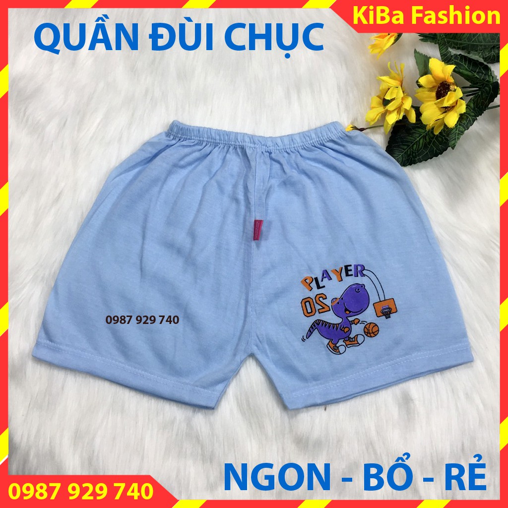 Combo 5 Quần đùi mùa hè RẺ cho bé từ 3-12kg- QĐ - 5QĐR24(Hình in màu sắc thay đổi theo lô hàng)