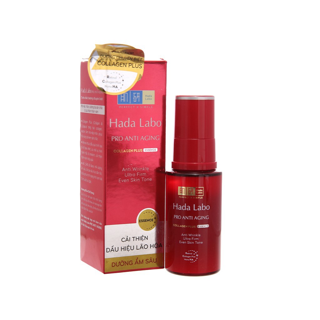 Tinh Chất Dưỡng Chuyên Biệt Chống Lão Hóa Hada Labo Pro Anti Aging Essence 30g