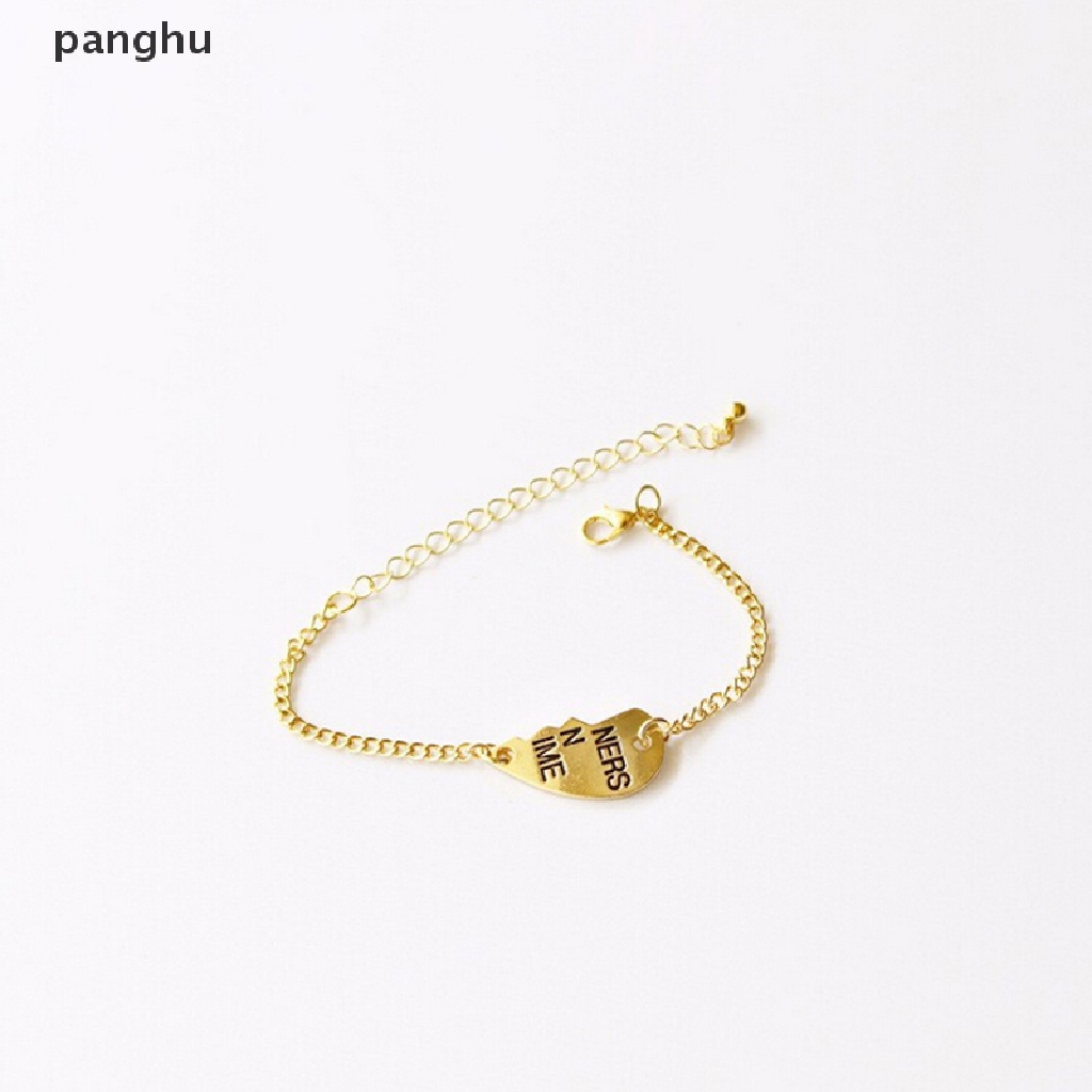Set 2 Vòng Tay Hình Trái Tim Cho Bạn Thân