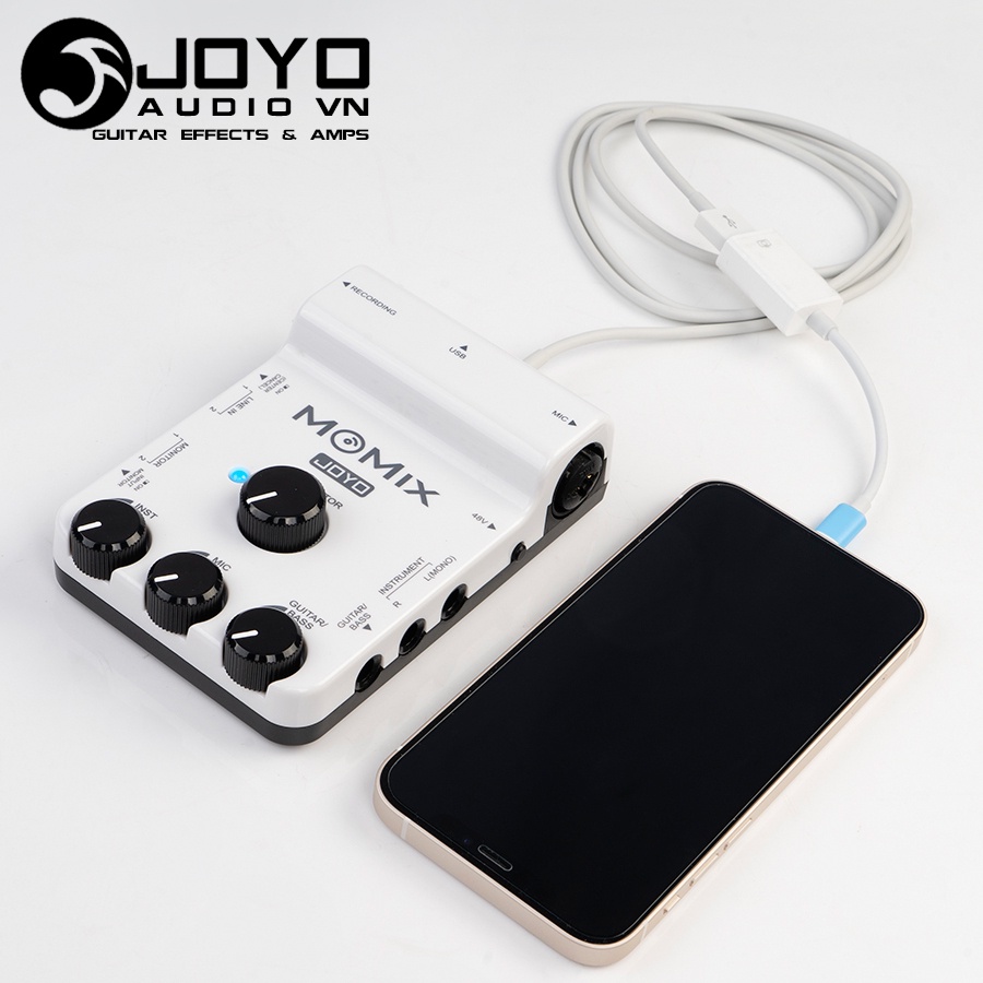 Joyo Momix Thiết Bị Thu Âm, Livestream | Audio Interface Joyo Momix