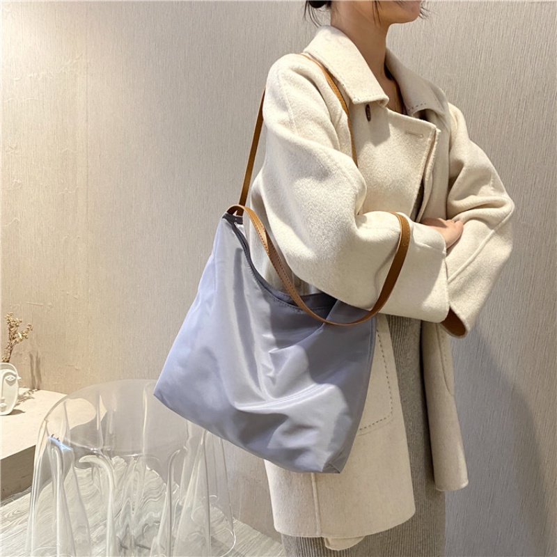 Túi tote đeo vai IELGY vải canvas cỡ lớn thời trang dành cho nữ