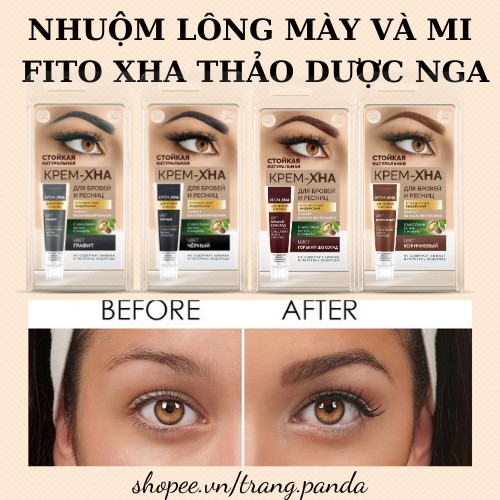 Nhuộm lông mày và mi FITO xha thảo dược Nga (new) | BigBuy360 - bigbuy360.vn