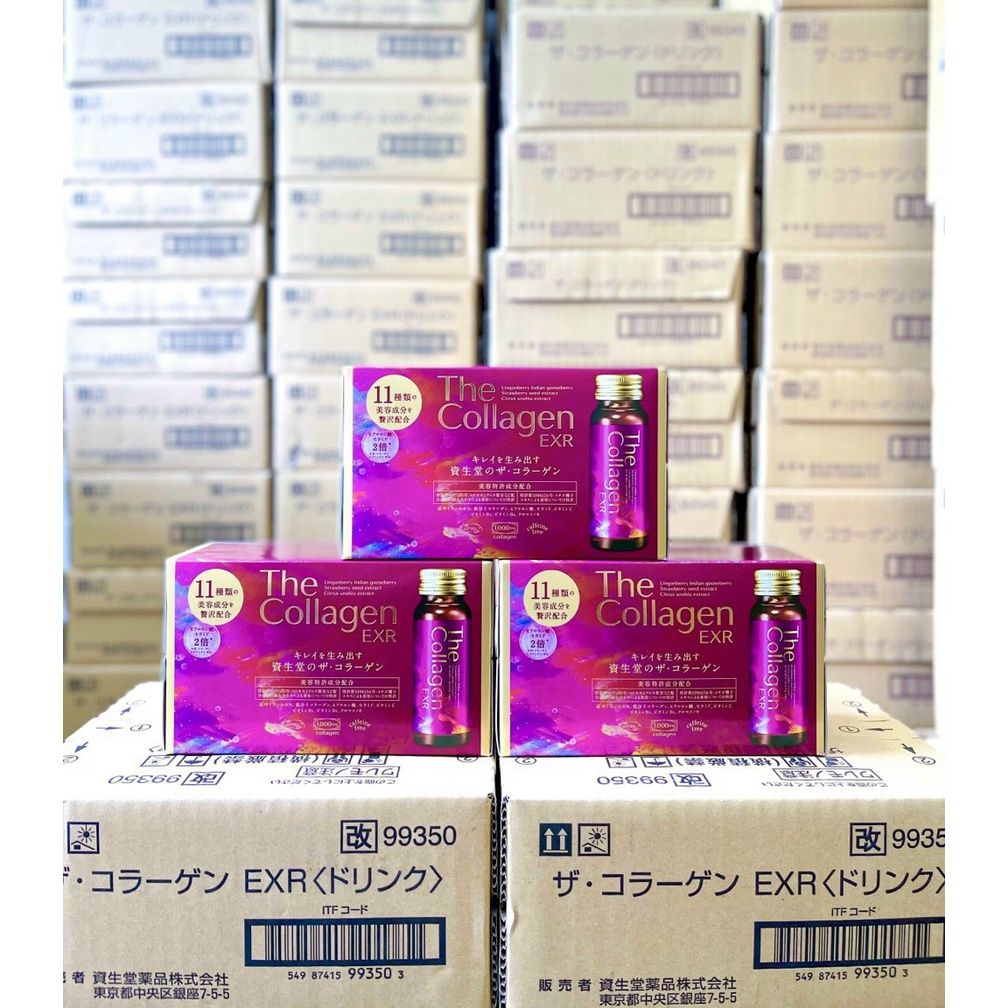 Nước uống The collagen shiseido Nhật bản 10 lọ