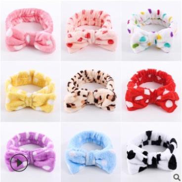 Băng đô cài tóc vải nhung mềm mại đáng yêu xinh xắn