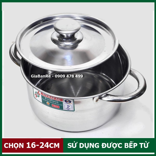 Nồi Gia Dụng Dùng Cho Bếp Từ Tiến Thành - Có 3 Kích Cỡ - 6585