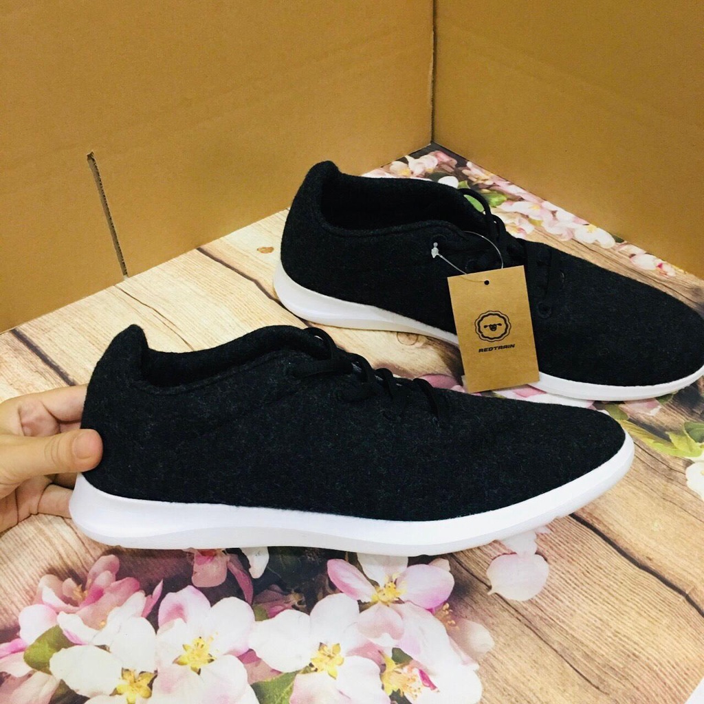 Giày đi bộ ren lên nam GranRest Red Train Merino Wool