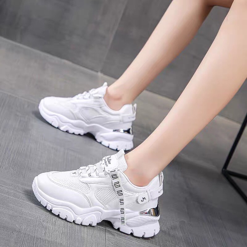 Giày Sneaker Thể Thao Nữ, Giày Học Sinhnhẹ, êm, cân bằng và thoáng khí  Kiểu dáng hottrend của năm nay.